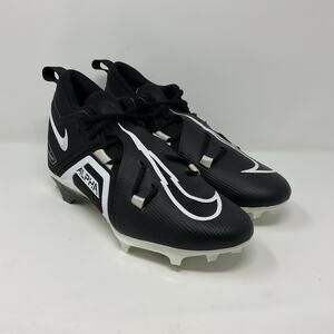 Nike Alpha Menace Pro 3 Mid Football Cleats CT6649-001 Men's Size 11.5 Black NEW
